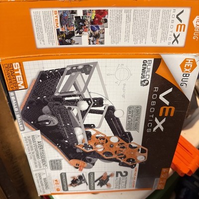 HEX BUG VEX ROBOTICS HEXCALATOR BALL MACHINE Build Three Ways Stem Starter NIB