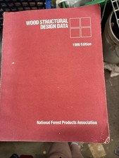 Wood Structural Design  Data 1986 Edition for...