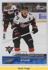 2024-25 Upper Deck CHL Stars Blue Ethan Gauthier #343 READ 1ai1