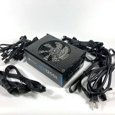 Corsair HX1200i 1200W 80+ Platinum Modular Power Supply Tested Working w/ Cables