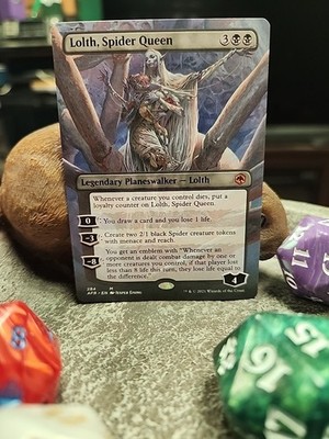 MTG Lolth, Spider Queen - Regular - Adventures in the Forgotten Realms #284
