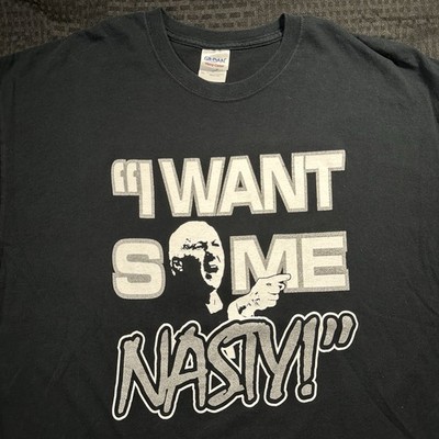 I Want Some Nasty Coach Pop San Antonio Spurs Black Shirt Bootleg Popovich XL