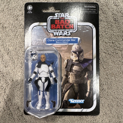 Kenner Star Wars Vintage Collection Bad Batch Clone Commander Rex Bracca Mission