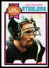 John Stallworth, 1979 Topps, #450, Pittsburgh Steelers,