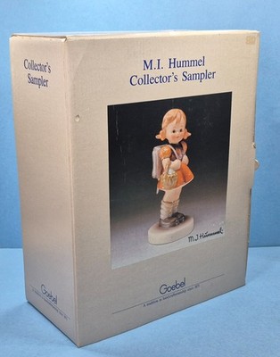 1988 Goebel MJ Hummel School Girl Figurine M.I. Hummel Collectors Sampler