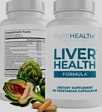 Pure Health Research Liver Health – Advanced Liver Cleans- 60 Capsules