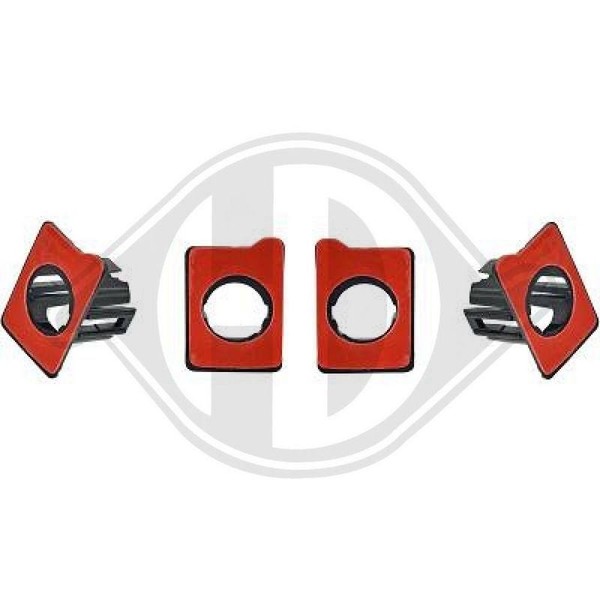 1X Halter StoßFäNger Diederichs ZUB00106 Hd Tuning FüR Vorne-image