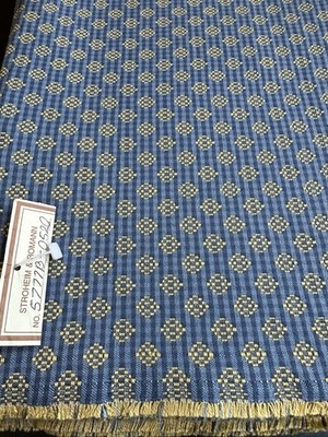 Stroheim & Romann Upholstery Fabric Provence blue/Yellow 5 yd 5777B/577713-0520