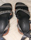 COACH Dannie Studded Gray Leather  Sandals Size 8B in Gentle Used Conditions! — photo 6