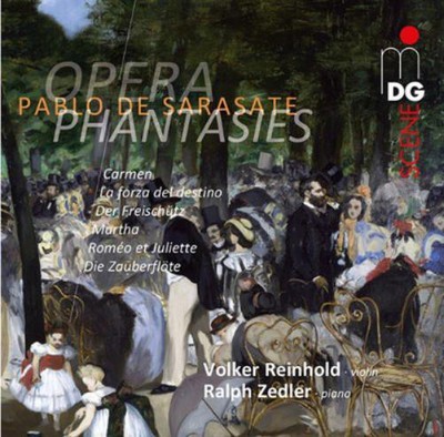 Pablo de Sarasate Pablo De Sarasate: Opera Phantasies (CD) Album