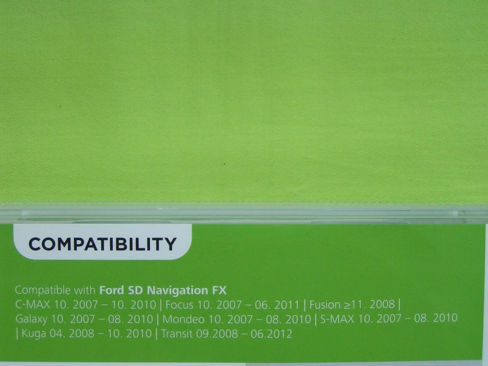 SD KARTE NAVIGATION FORD EUROPA FX 2020 FOCUS KUGA GALAXY MONDEO C-MAX TRANSIT - Bild 3 von 4