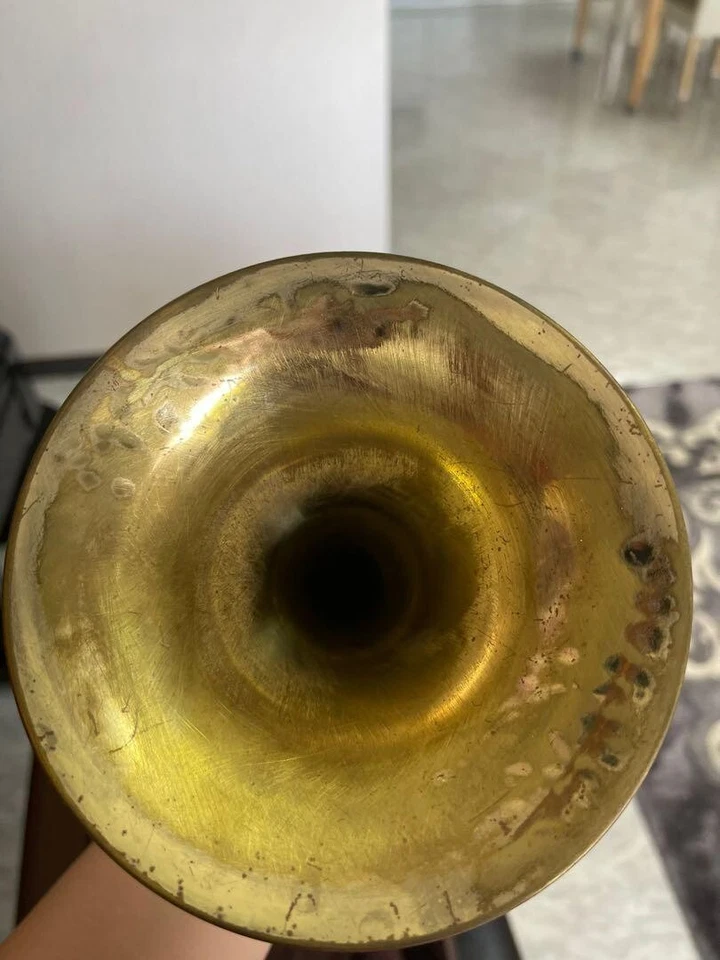 YAMAHA YTR-2310 Tromba Oro Strumento musicale Modello principiante articolo u... - Immagine 4 di 4