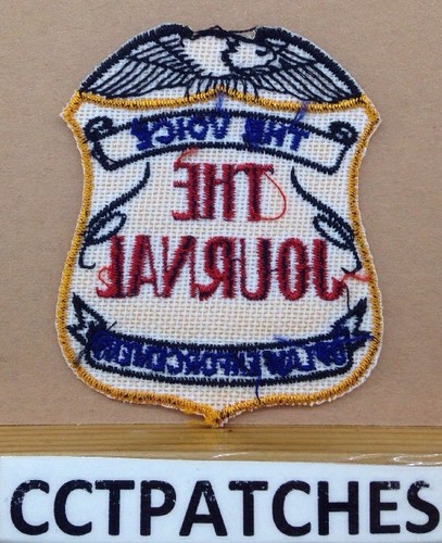 THE JOUURNAL THE VOICE OF LAW ENFORCEMENT BADGE (POLICE) SHOULDER PATCH - Picture 2 of 2