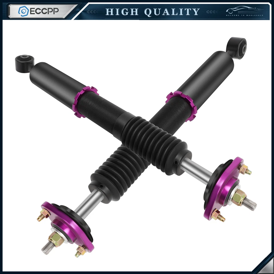 Coilovers Suspension Set Adj. Height Shocks For 2001-2005 BMW E46 320i 325i 330i - Image 4 of 4