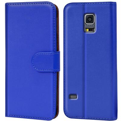 Schutz Hülle Für Samsung Galaxy S5 Mini Handy Klapp Schutz Tasche Book Flip Case