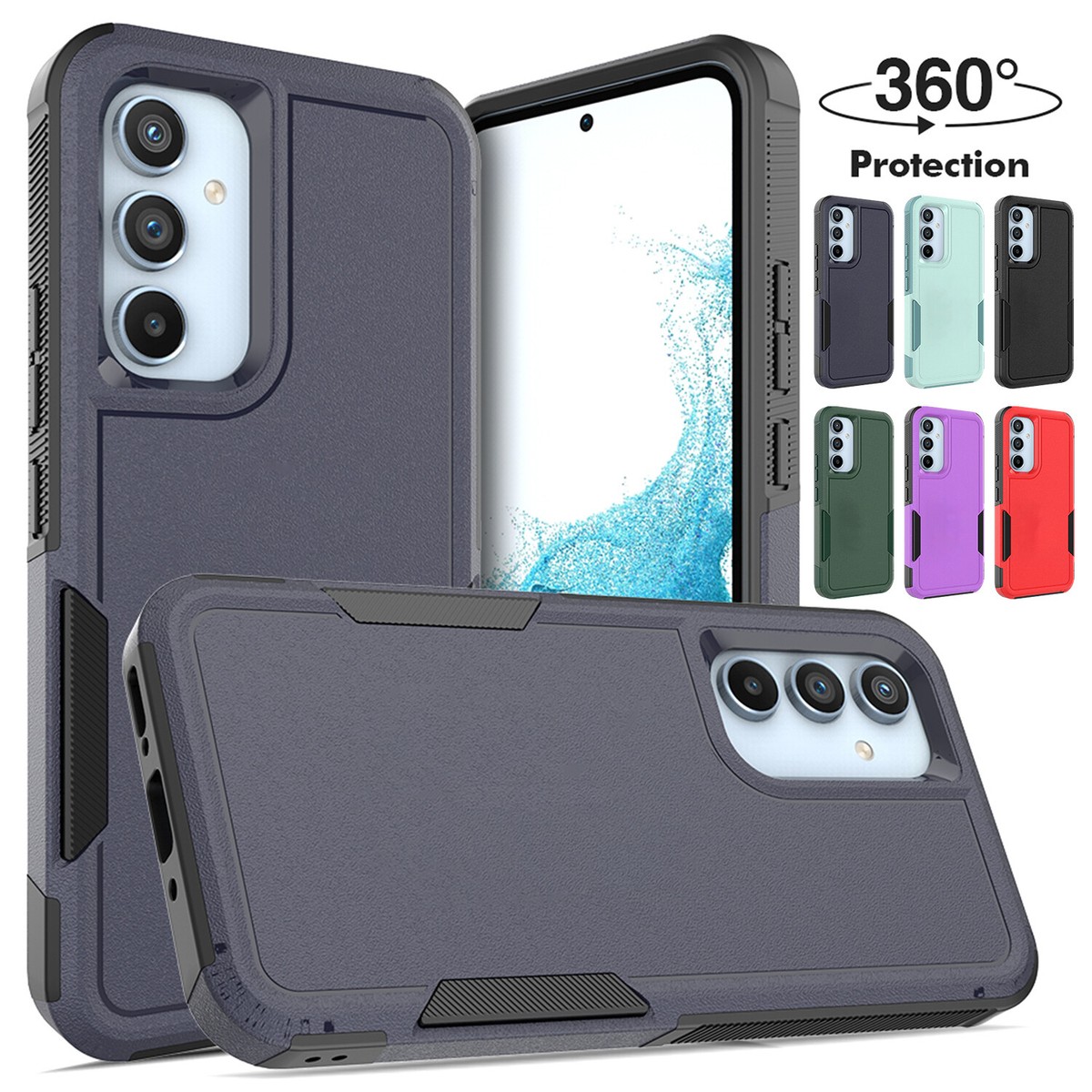 Rugged Shockproof Case For Samsung Galaxy A72 A73 5g A54 A52 A53 A32 A33 A14 A13
