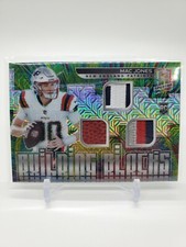 2021 Panini Spectra Mac Jones Building Blocks 4 Color Patch Football Meta /25