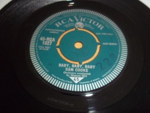 SAM COOKE Send me some lovin' UK 1963 RCA VICTOR Soul 7" DEMO - Picture 5 of 6