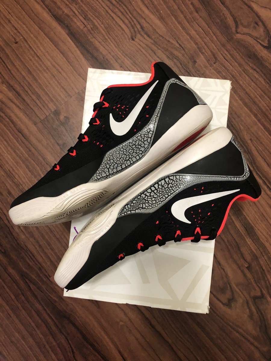 Nike Kobe 9 EM Low 'Laser Crimson' Men's 8.5 US [646701-001] With