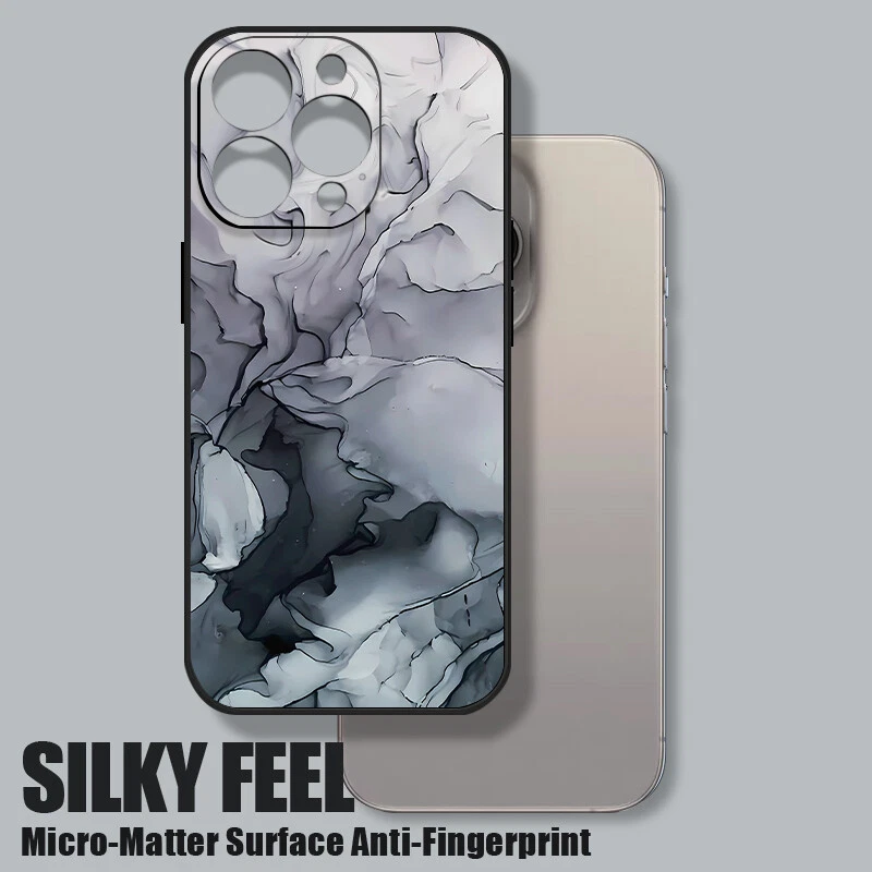 Marble Pattern Lanyard Phone Case For iPhone 17 16 Pro Max 15 14 13 12 TPU Cover - Image 3 of 4