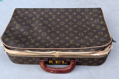 Vintage Antique Louis Vuitton Suitcase Briefcase Case Handle