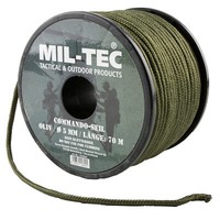 Neu Mil-Tec 70M Kommando Seil Oliv 5Mm FüR Camping Outdoor Survival Bushcrafting