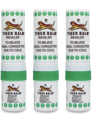 #ad #ad 3 bottles x Tiger Balm Inhaler Menthol Relieve Nasal $12.15