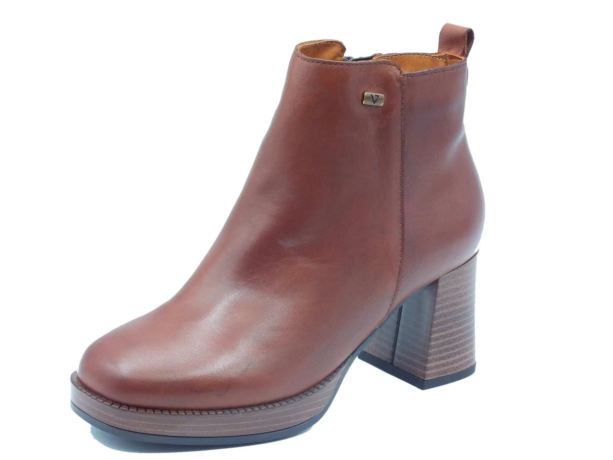 Valleverde Stivali Donna 47526 Nappa Marrone 302 - Lucia's Shoes