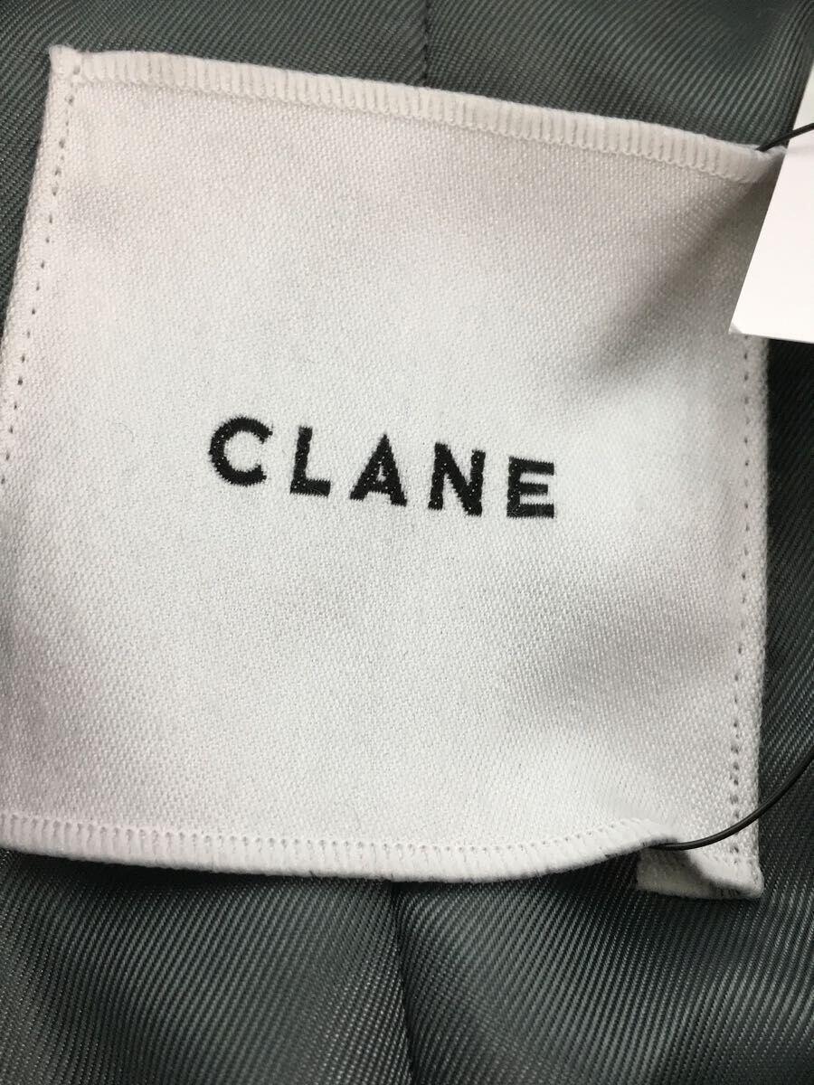 Clane 21Aw Mix Loop Tweed Box Coat 2 Wool Gry Plain 11101 Clane 21Aw Mix Loop Tweed Box Coat 2 Wool Gry Plain 11101