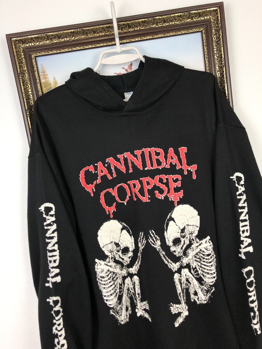 90s USA製 CANNIBAL CORPSE Tシャツ L 黒 両面プリント 90s USA製 CANNIBAL CORPSE Tシャツ L 黒 両面プリント 90s USA製