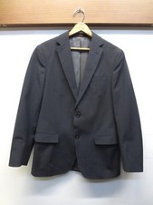 Banana Republic Gray Pinstripe Wool Blend 2 Button Suit Jacket Sport Coat Sz 38