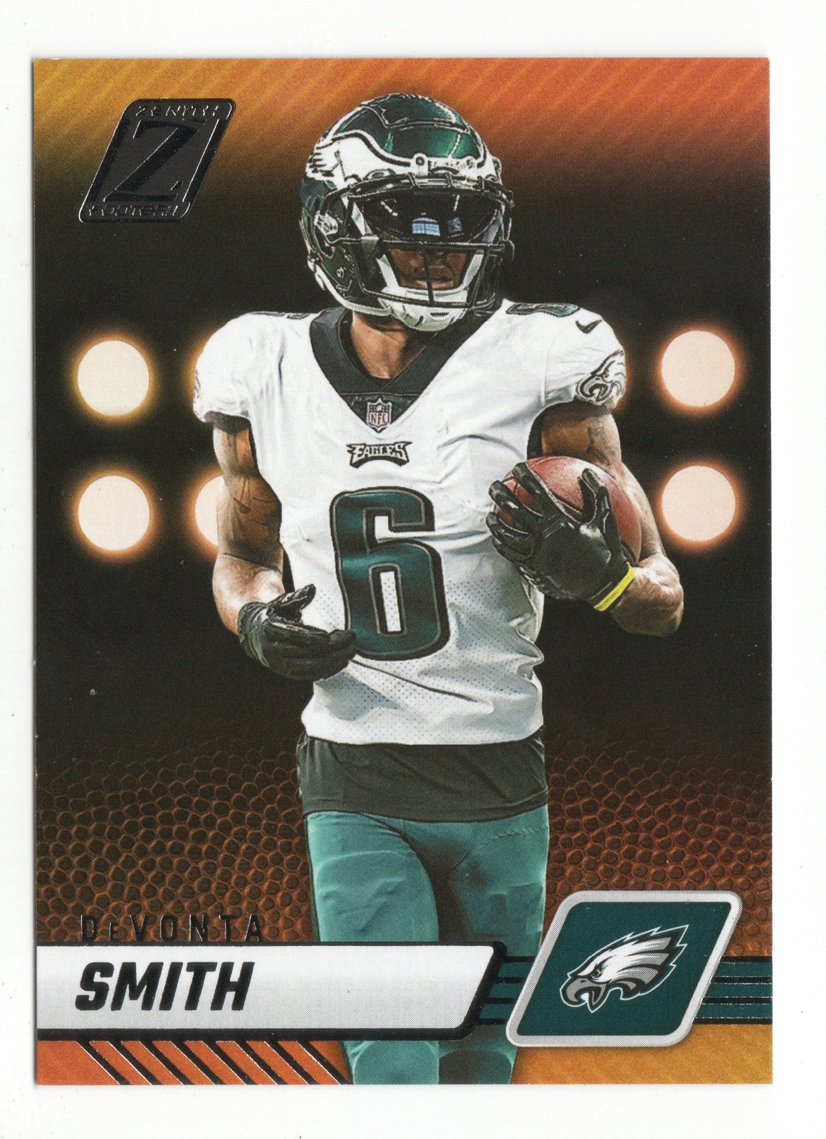 2023 Panini Zenith 81 DeVonta Smith Philadelphia Eagles Card