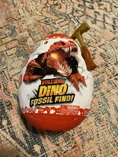 RARE Zuru Robo Alive Volcano Dino Fossil Find Dig Build Lava Magma Sand Slime