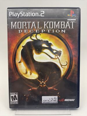 Mortal Kombat: Deception (Sony PlayStation 2, 2004) Manual Included Tested