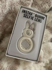 Instax Ivory White Bunny Selfie Camera Lens Urban Outfitters New Nib