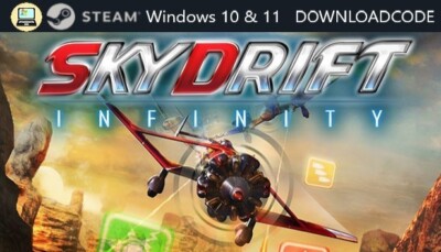 NEU PC Computer Spiel Skydrift Infinity für Windows 10 11 STEAM Downloadcode Key