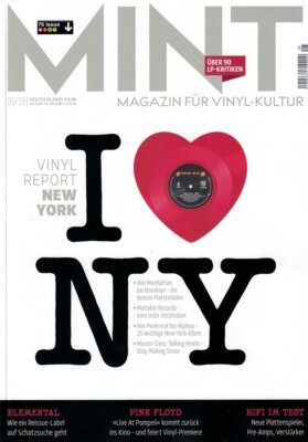 Mint Magazin No.76 (05/25) Vinyl Report New York Pink Floyd Elemental Records