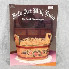 Folk Art with Enid by Enid Hoessinger Decorative Tole Painting Book