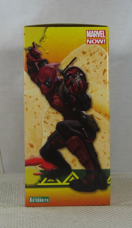 Kotobukiya Deadpool Chimichanga ArtFX+ Estatua 2015 SDCC Exclusiva NUEVO SELLADO Foto 4 de 4