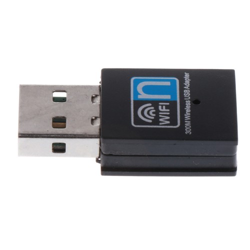 WPS 300Mbps Wireless USB Wifi Adapter For Laptop / Desktop Computer - Afbeelding 2 van 8