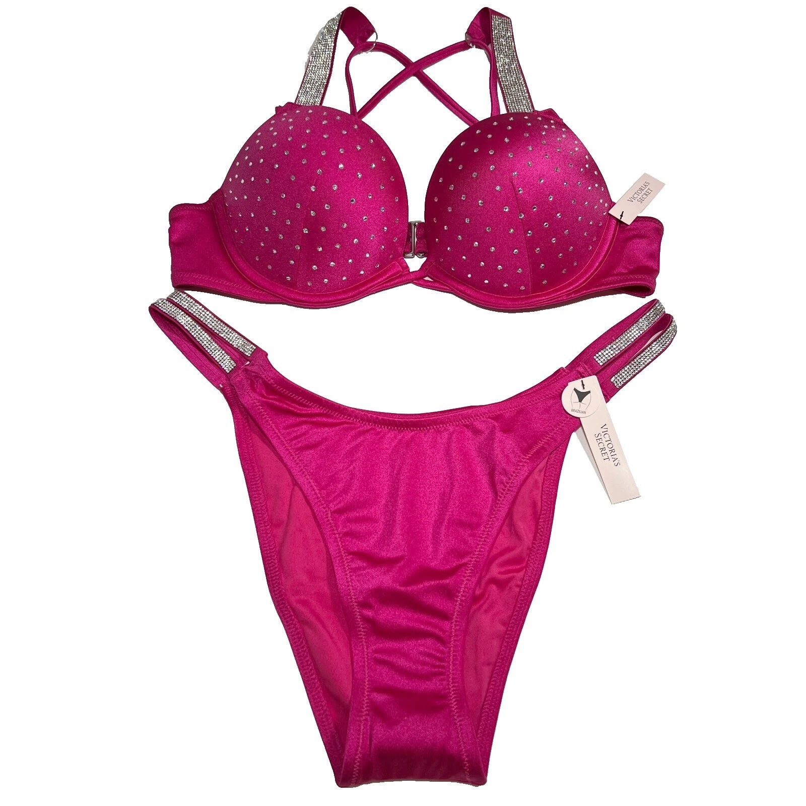 Poliamida Victoria's Secret Top moda praia para mulheres