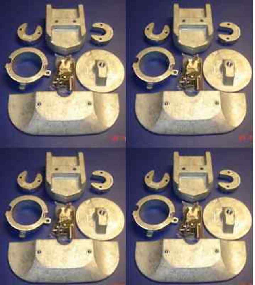 AIANページ MERCRUISER ALUMINUM ANODE ZINC KIT ALPHA 1 GENERATION II 4 PACK | eBay