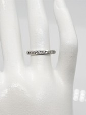 Designer 2400 .65ct Diamond Platinum Wedding Band Ring 4.5g