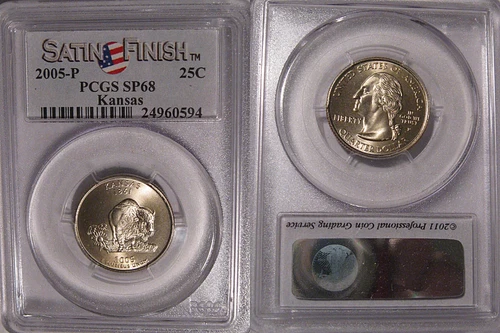 2005-P 50 State Quarters Kansas — photo from another recent sale
