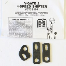 Hurst Mr Gasket Vertical Gate 4 Speed Shifter Gm Saginaw 441 Transmission Arms