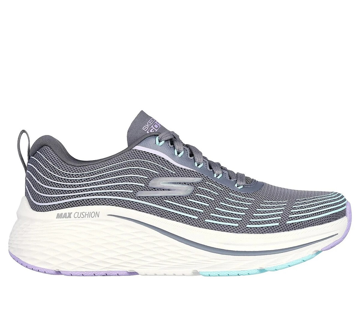 Size Skechers Max Cushioning Elite Charcoal/Lavender (129600/CCLV)
