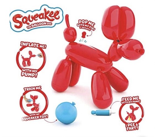 squeakee balloon dog