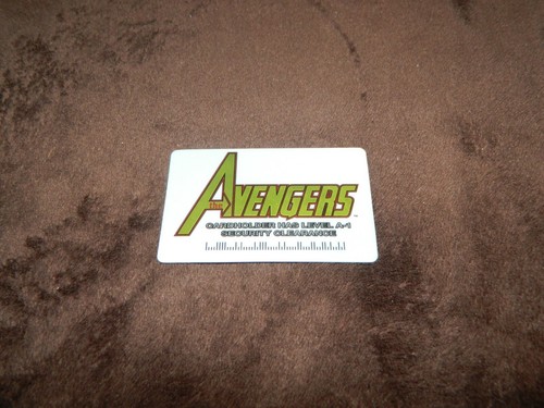 Marvel Avengers Priority ID Identicard PROMO Card | eBay