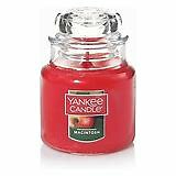 Small glass jar macintosh scented candle (609032049591)