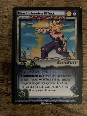 DBZ CCG Score Blue Defensive Effect Cell Games Saga